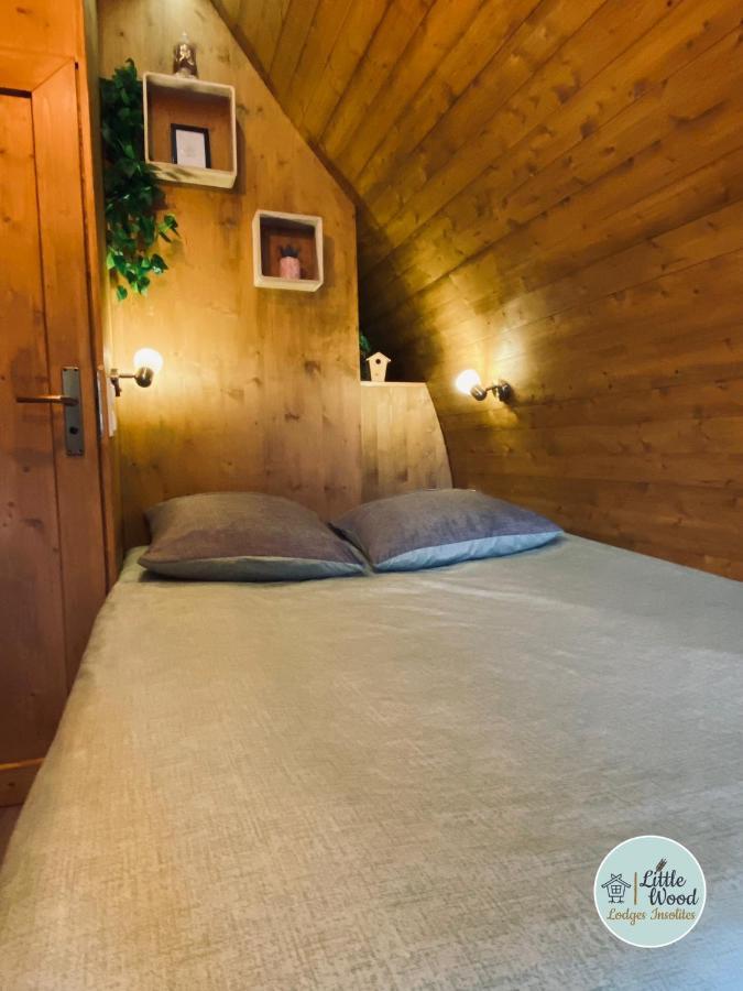 Little Wood Lodges Insolites Bailly-aux-Forges Exterior foto