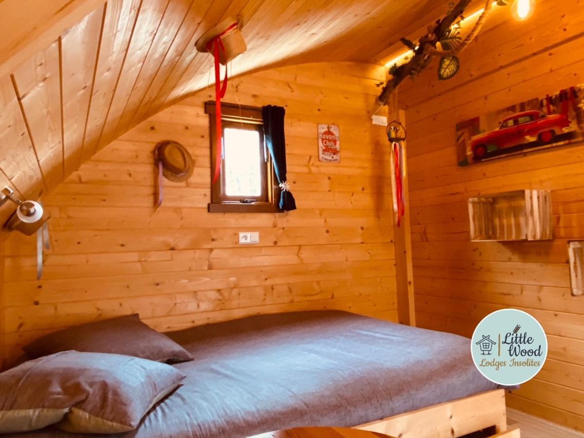 Little Wood Lodges Insolites Bailly-aux-Forges Exterior foto