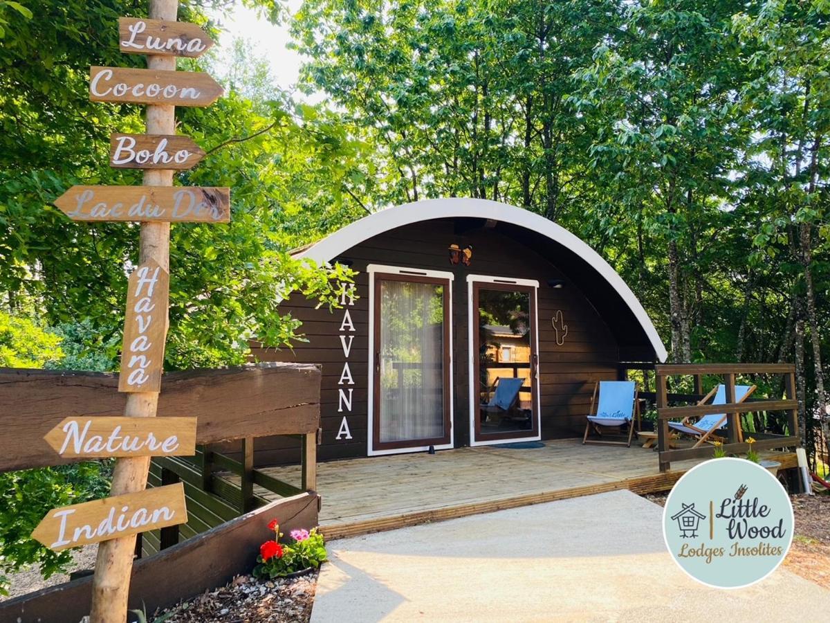 Little Wood Lodges Insolites Bailly-aux-Forges Exterior foto