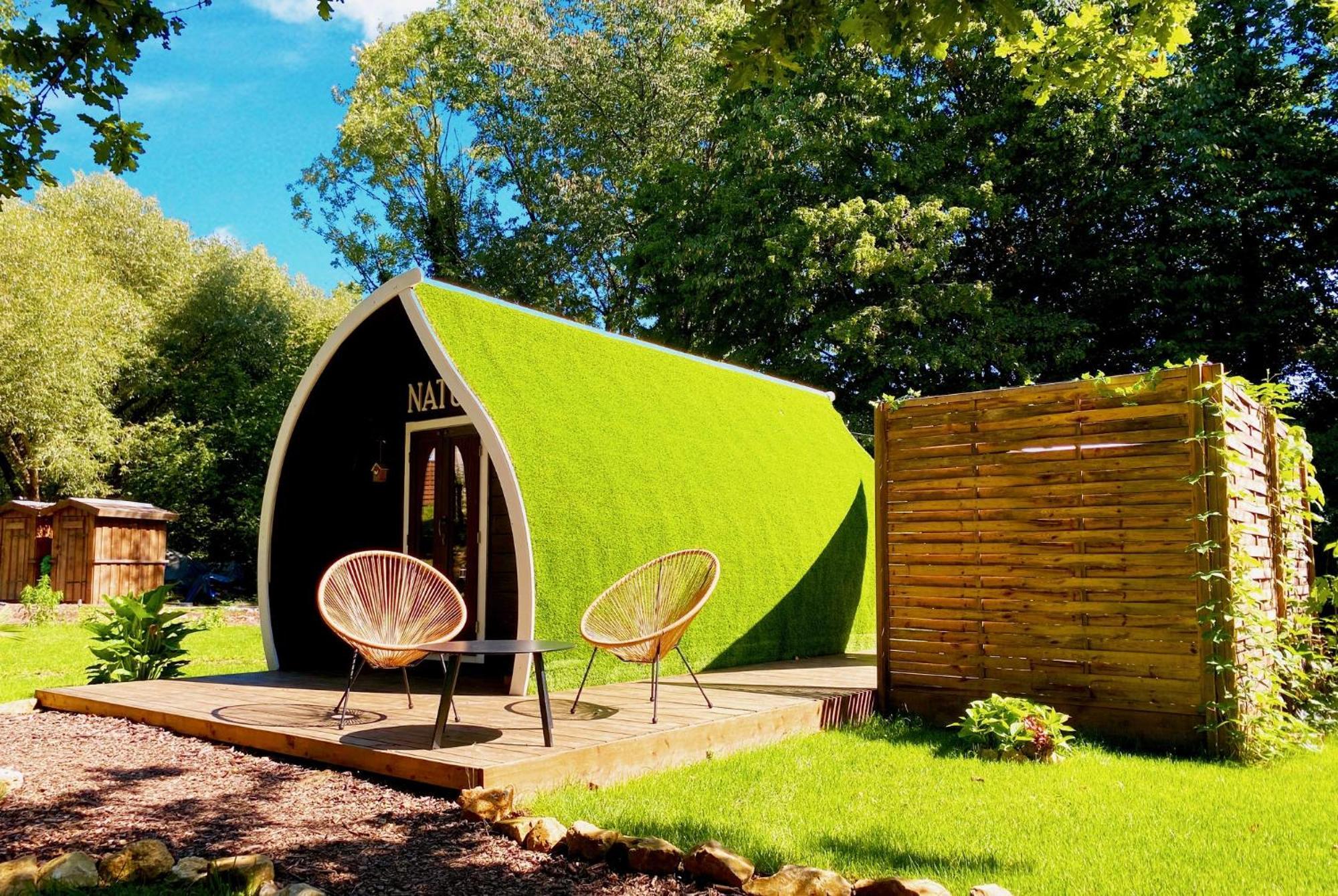Little Wood Lodges Insolites Bailly-aux-Forges Exterior foto