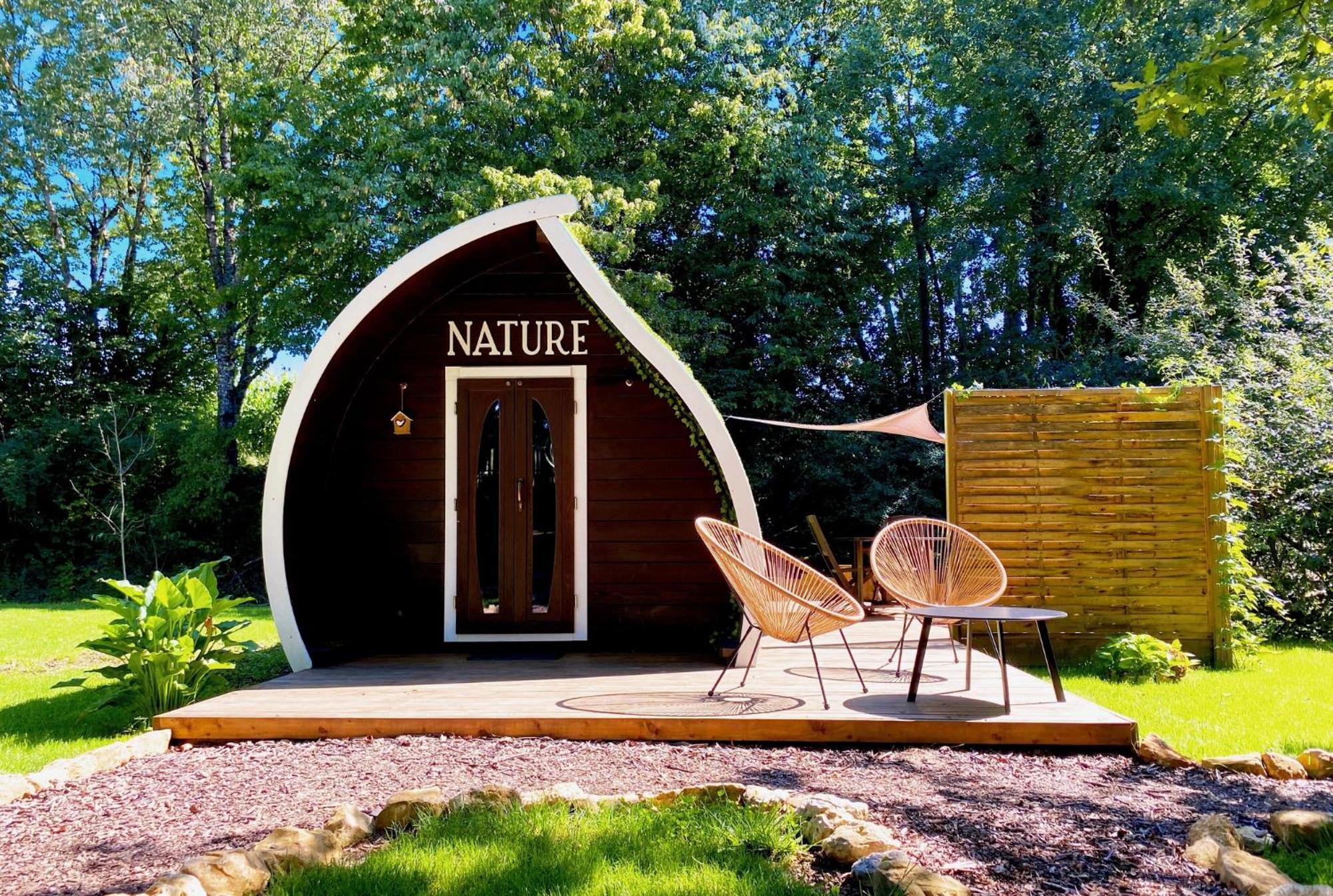 Little Wood Lodges Insolites Bailly-aux-Forges Exterior foto